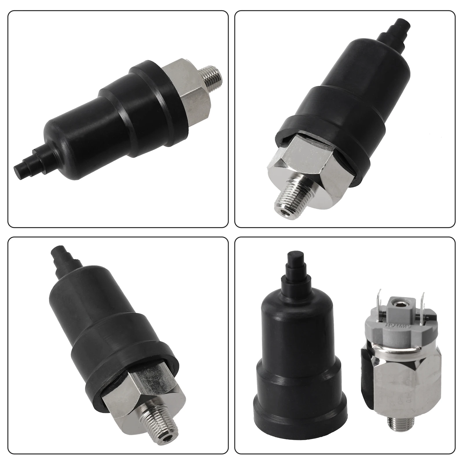 Ressure Switch Adjustable Pressure Control Switch for Pneumatic Equipment 01 10 MPA Pressure Range Male Thread Connection
Ressure Switch Adjustable Pressure Control Switch for Pneumatic Equipment 01 10 MPA Pressure Range Male Thread Connection