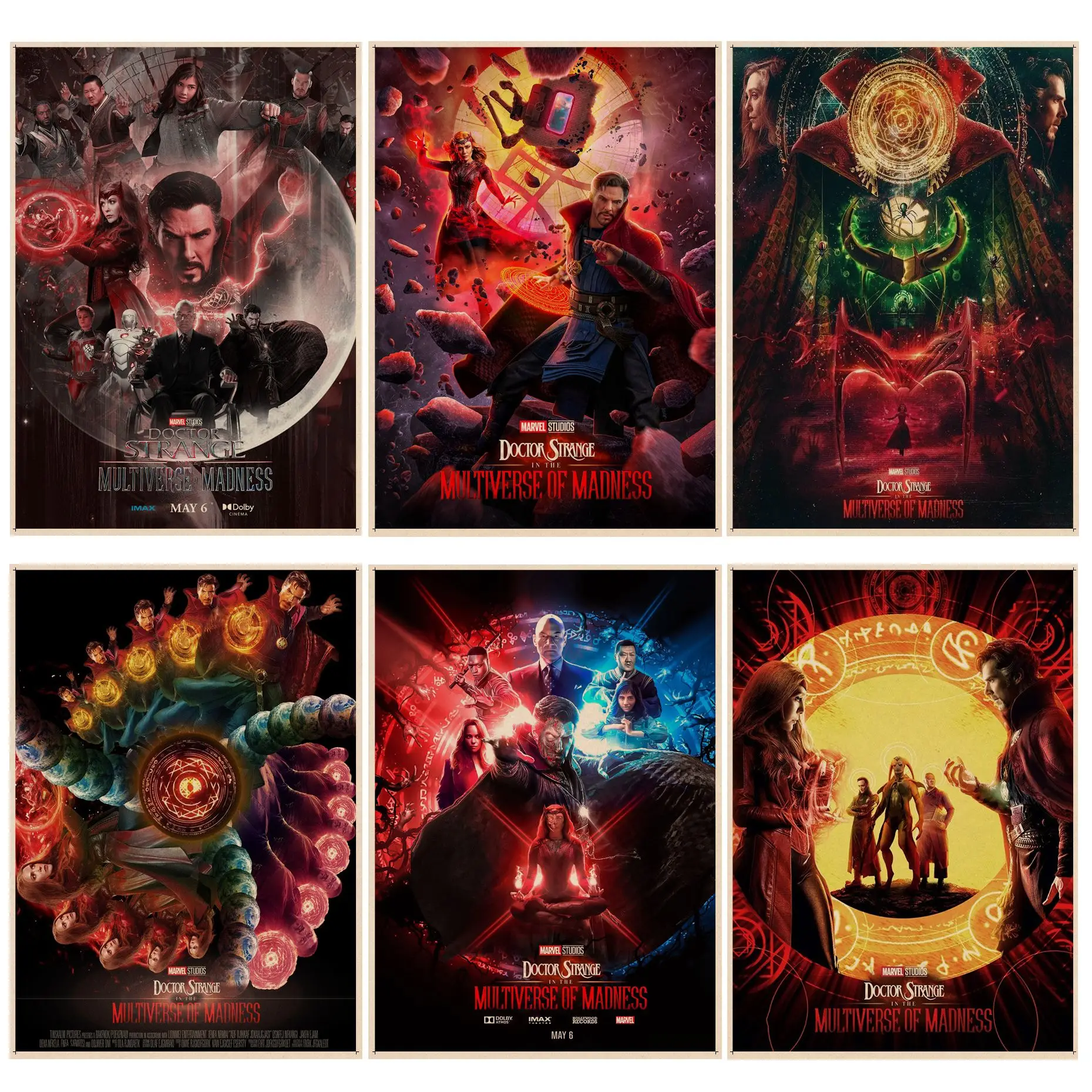 Disney Marvel Doctor Strange Anime Posters Wall Art Retro Posters for Home Home decor
Disney Marvel Doctor Strange Anime Posters Wall Art Retro Posters for Home Home decor
