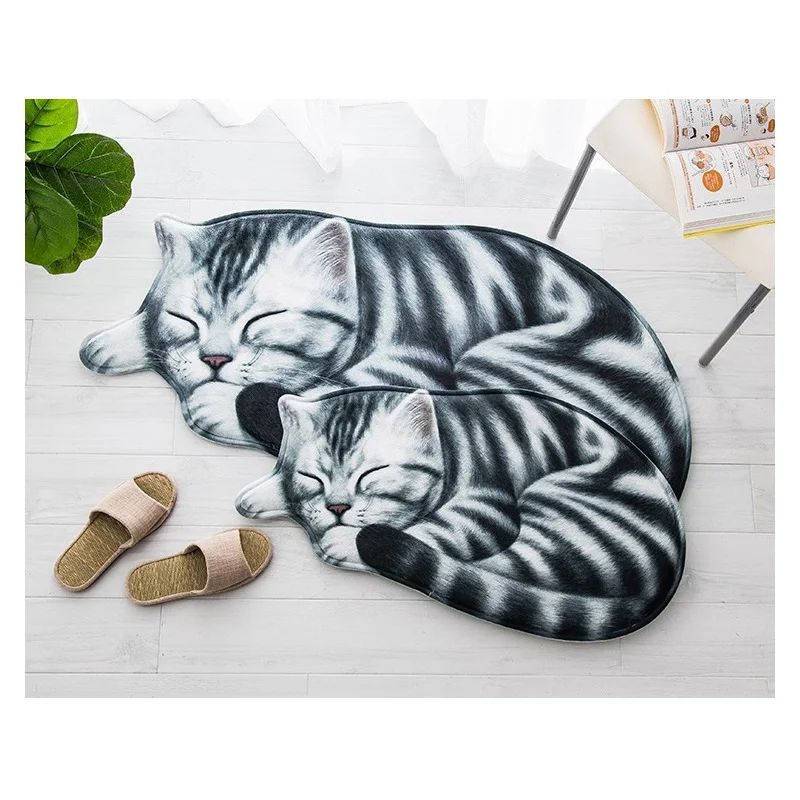 3D Kitten Floor Mat Bathroom Bedside Area Rug Home Decor Children Room Cartoon Animal Tabby Orange Cat Bath Entrance Doormat
3D Kitten Floor Mat Bathroom Bedside Area Rug Home Decor Children Room Cartoon Animal Tabby Orange Cat Bath Entrance Doormat