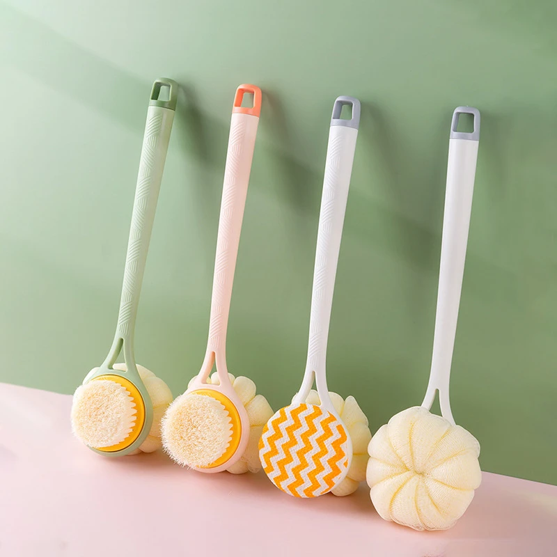 Double-sided Sponge Bath Brush Long Handle Soft Hair Back Body Shower Brushes Exfoliator Skin Massager Cleaning Brush
Double-sided Sponge Bath Brush Long Handle Soft Hair Back Body Shower Brushes Exfoliator Skin Massager Cleaning Brush