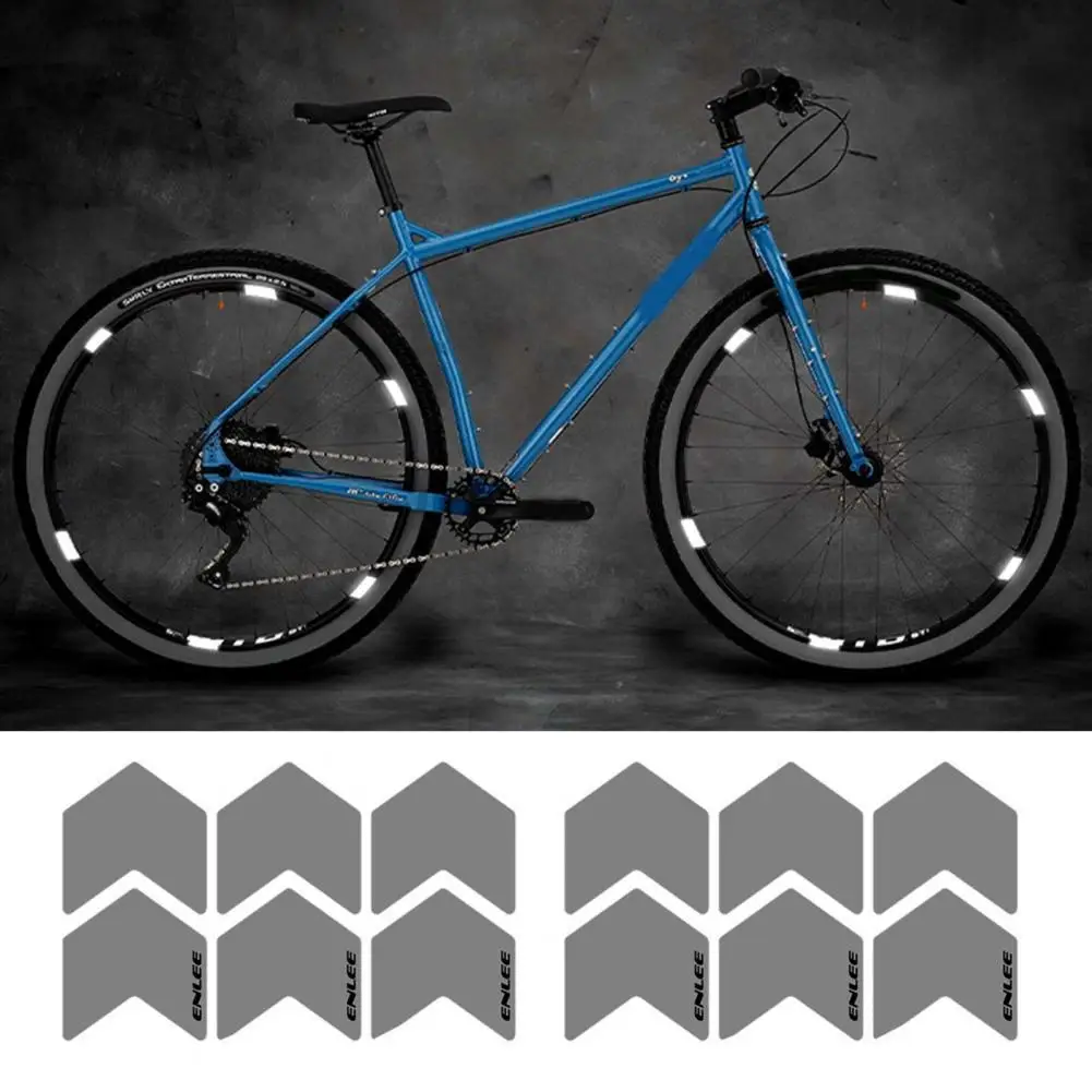 12Pcs/Set Practical Anti-fall Waterproof MTB Bike Reflective Stickers Bicycle Wheel Stickers High Reflective Stripe Tape
12Pcs/Set Practical Anti-fall Waterproof MTB Bike Reflective Stickers Bicycle Wheel Stickers High Reflective Stripe Tape