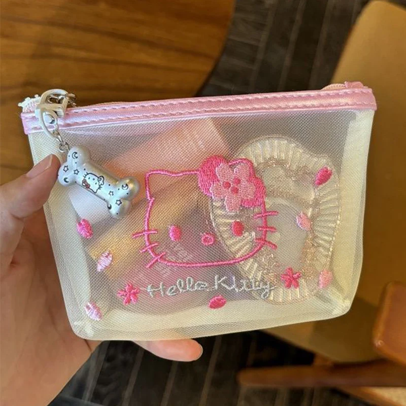 MINISO Розовая прозрачная сетчатая сумка
MINISO Розовая прозрачная сетчатая сумка