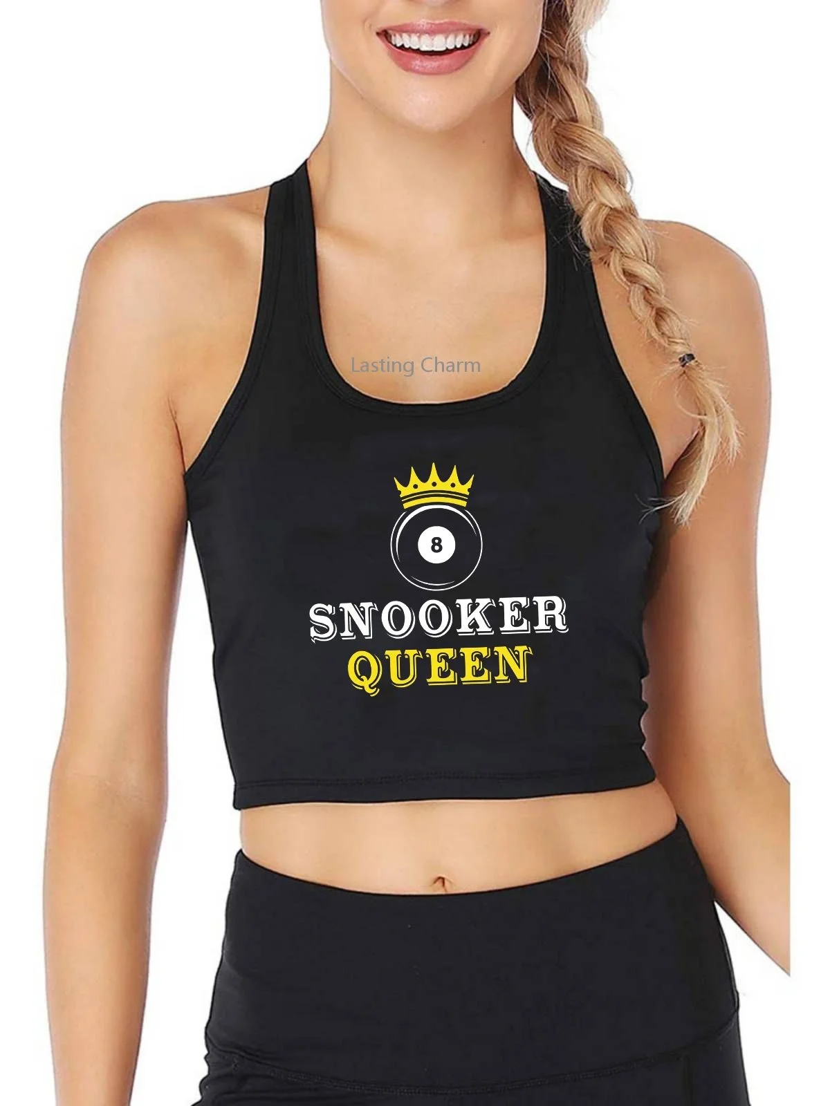 Snooker Queen Billiards Pool Snooker Player Tank Top Women's Personalized Customization Yoga Sports Training Crop Tops
Snooker Queen Billiards Pool Snooker Player Tank Top Women's Personalized Customization Yoga Sports Training Crop Tops