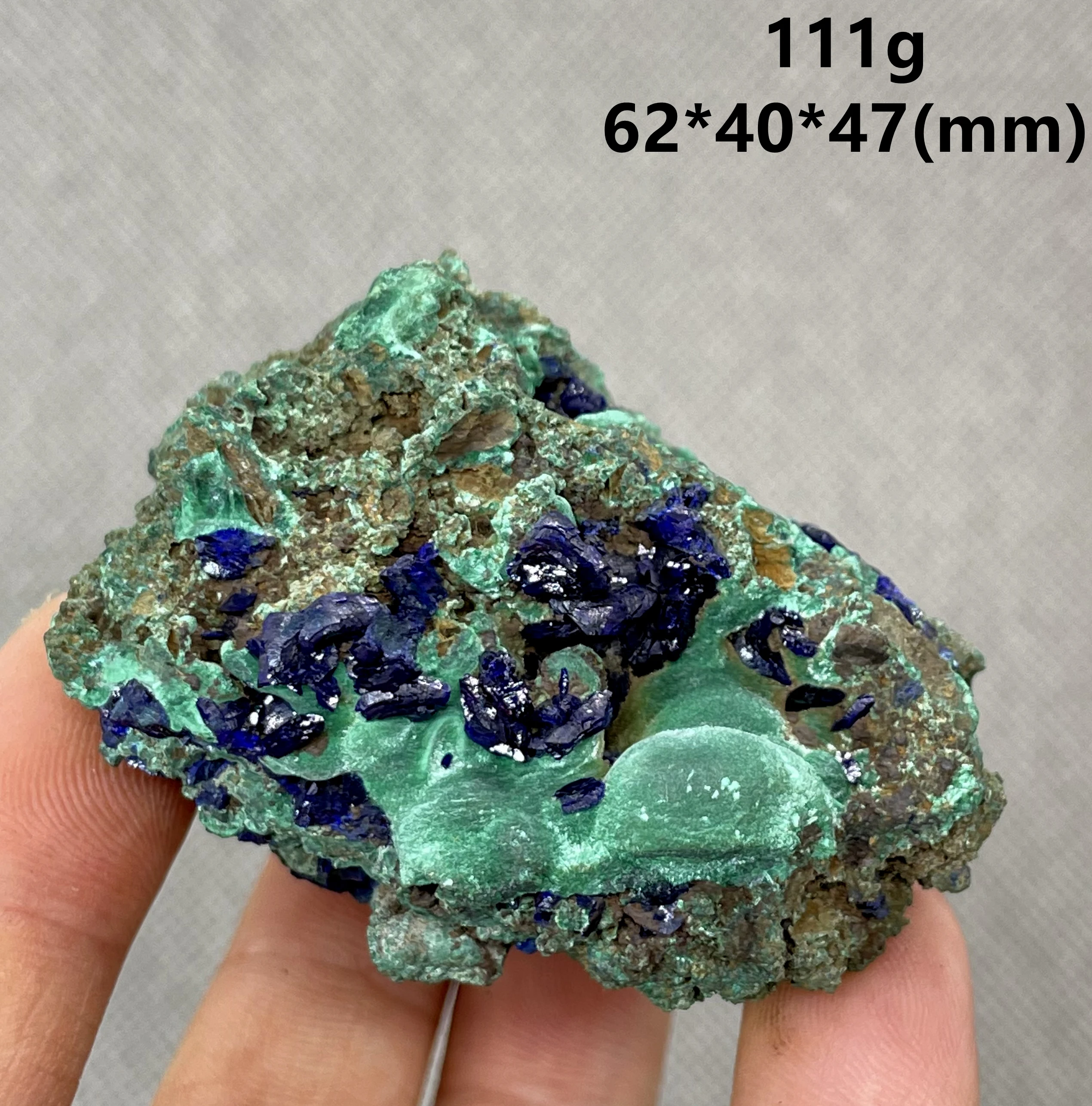 NEW! 111g Natural beautiful Azurite and Malachite symbiotic mineral specimen crystal Stones and crystals Healing crystal
NEW! 111g Natural beautiful Azurite and Malachite symbiotic mineral specimen crystal Stones and crystals Healing crystal