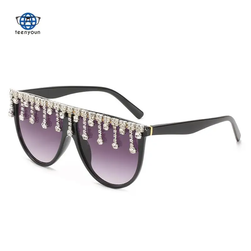 Teenyoun New Diamond Rimmed Sunglasses, Luxury Brand Fashion Brand Cl, The Same Big Frame Glasses, Punk Toad Sun Eyeglasses
Teenyoun New Diamond Rimmed Sunglasses, Luxury Brand Fashion Brand Cl, The Same Big Frame Glasses, Punk Toad Sun Eyeglasses