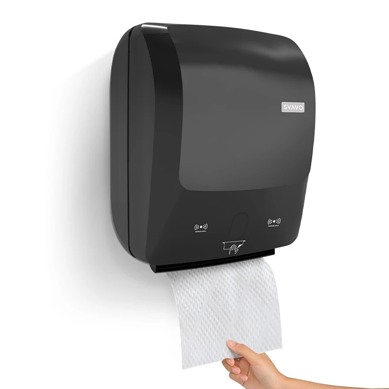 Wall Mounted Bathroom kitchen Accessories automatic sensor touchless electric ABS plastic auto cut paper towel dispenser
Wall Mounted Bathroom kitchen Accessories automatic sensor touchless electric ABS plastic auto cut paper towel dispenser