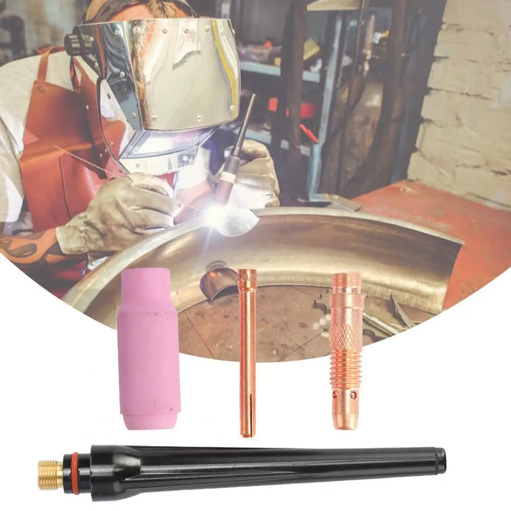 Welding Long Service Life TIG Torch Consumables Accessories Kit for Argon Arc Welding Machine
Welding Long Service Life TIG Torch Consumables Accessories Kit for Argon Arc Welding Machine
