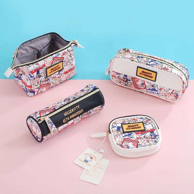 Hello Kitty Sanrio 2022 New Super Hot Kawaii Printed Cosmetic Bag Large and Small Portable Large Capacity Girl Heart Storage Bag
Hello Kitty Sanrio 2022 New Super Hot Kawaii Printed Cosmetic Bag Large and Small Portable Large Capacity Girl Heart Storage Bag