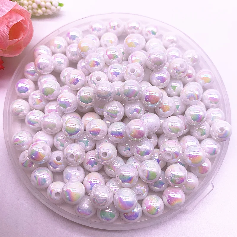 4 Jewelry Making DIY Handmade Bracelet Accessories -14Mm Round Acrylic Beads Loose Spacer Beads
4 Jewelry Making DIY Handmade Bracelet Accessories -14Mm Round Acrylic Beads Loose Spacer Beads