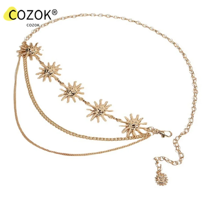 Ladies Metal Pendant Waist Chain Female Accessories New Trendy Fashion Design Female Body Chain Dress Waist Chain
Ladies Metal Pendant Waist Chain Female Accessories New Trendy Fashion Design Female Body Chain Dress Waist Chain