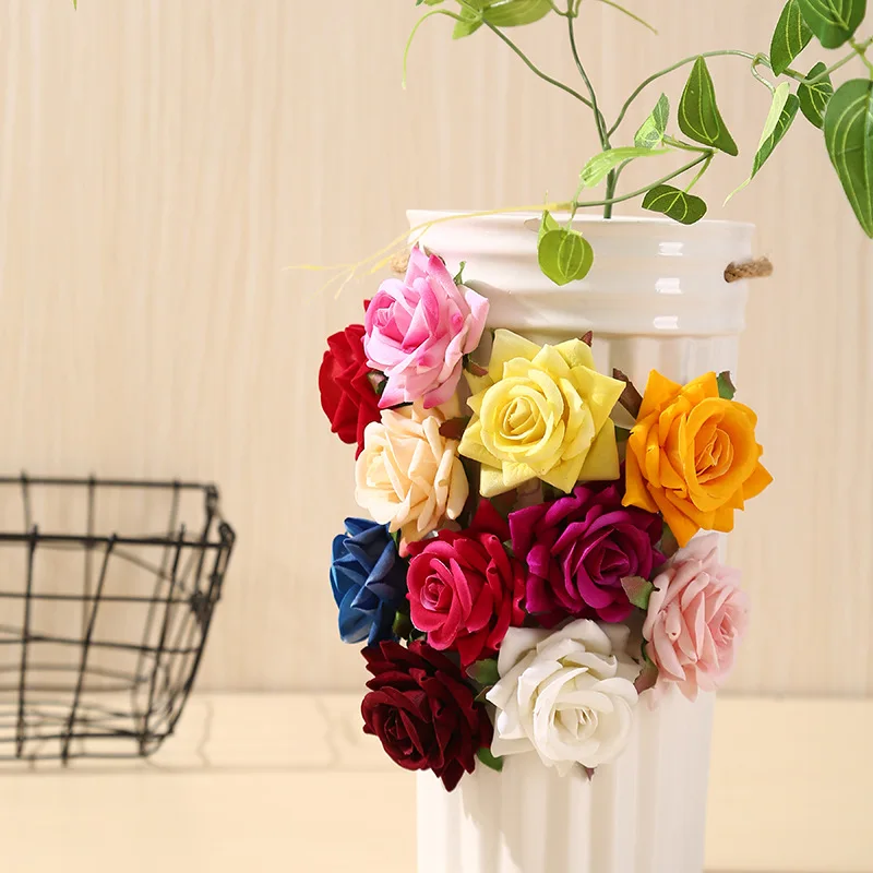 Lmitation Flower Technology Flocking Cloth Rose Head Decorative Flower Silk Flower Breast Flower Arch Flower Wedding Decoration
Lmitation Flower Technology Flocking Cloth Rose Head Decorative Flower Silk Flower Breast Flower Arch Flower Wedding Decoration