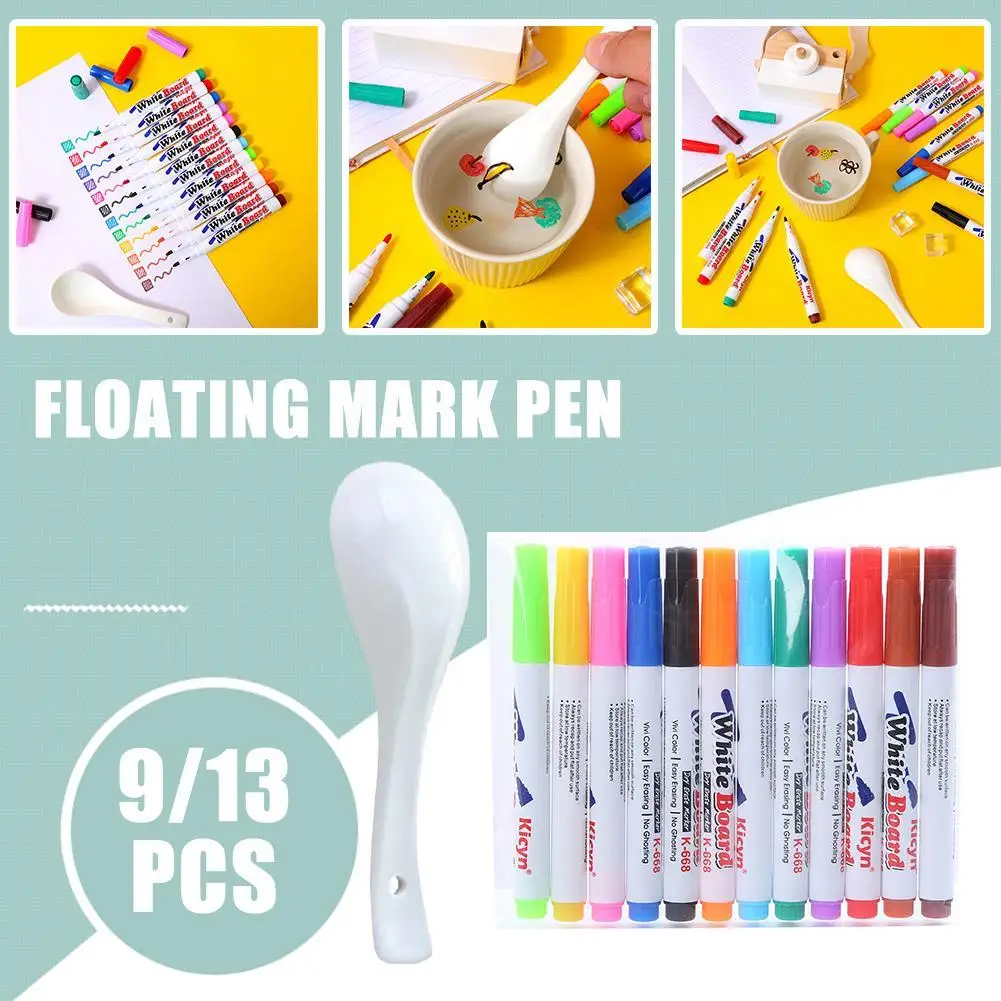 Colorful Magical Water Painting Pen Water Floating Doodle Kids Drawing Mark Pen Toys For Childrens Learning Painting Tool
Colorful Magical Water Painting Pen Water Floating Doodle Kids Drawing Mark Pen Toys For Childrens Learning Painting Tool