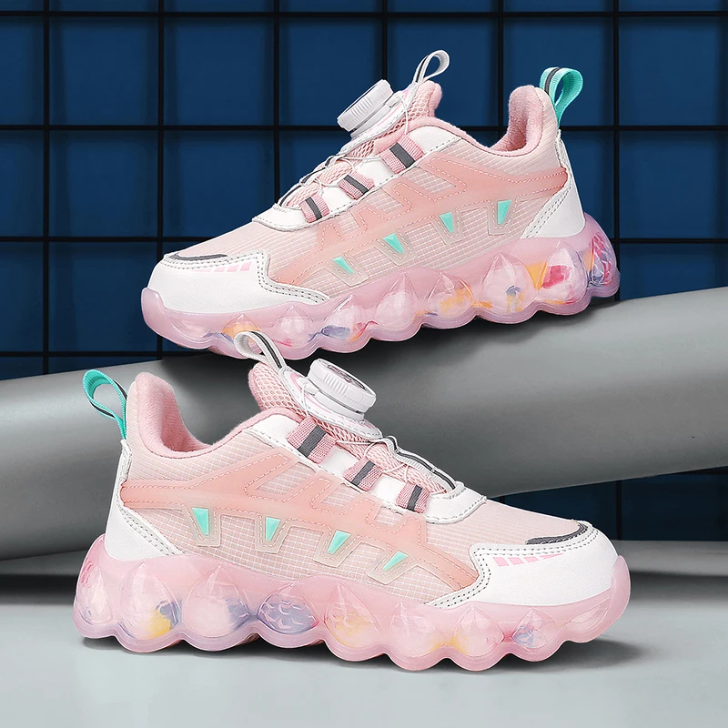New Arrival Kids Sneakers Girls Quick Lacing Children Boy Sport Shoes Anti-Slip Teenage Running Shoe Breathable Trainers Girls
New Arrival Kids Sneakers Girls Quick Lacing Children Boy Sport Shoes Anti-Slip Teenage Running Shoe Breathable Trainers Girls