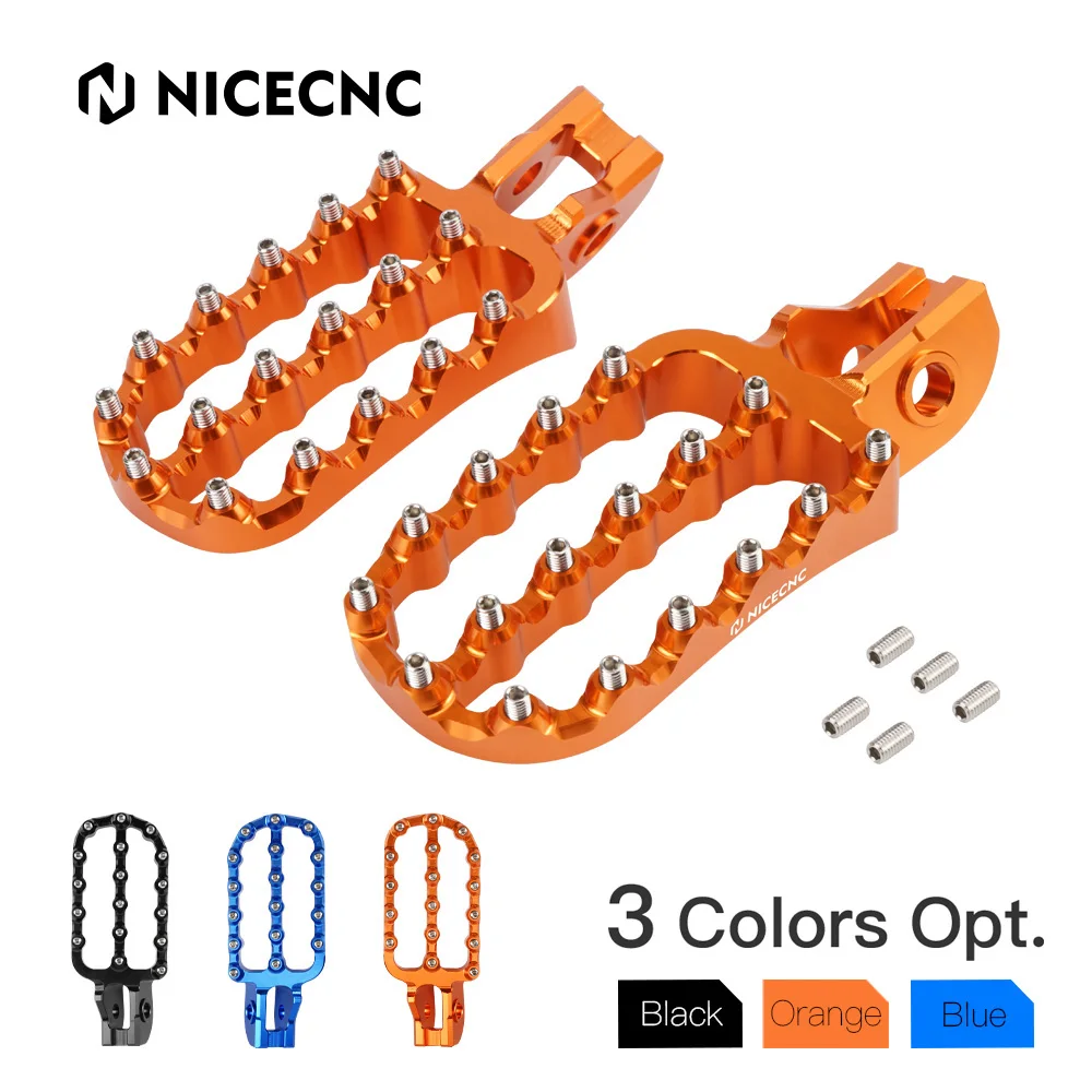 NICECNC Motorcycle For KTM 125-500 EXC EXCF XC XCF SX SXF 17-22 Footrest Foot Pegs Wide Rider Pedals Footsteps Aluminum Orange
NICECNC Motorcycle For KTM 125-500 EXC EXCF XC XCF SX SXF 17-22 Footrest Foot Pegs Wide Rider Pedals Footsteps Aluminum Orange