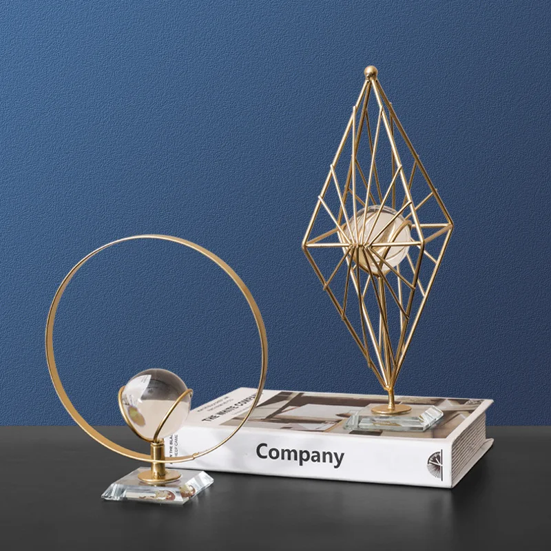 Metal Crafts Geometry Crystal Ball Tabletop Decorations Accessories Arts Modern Home Furnishings Iron Home Decorative Ornaments
Metal Crafts Geometry Crystal Ball Tabletop Decorations Accessories Arts Modern Home Furnishings Iron Home Decorative Ornaments