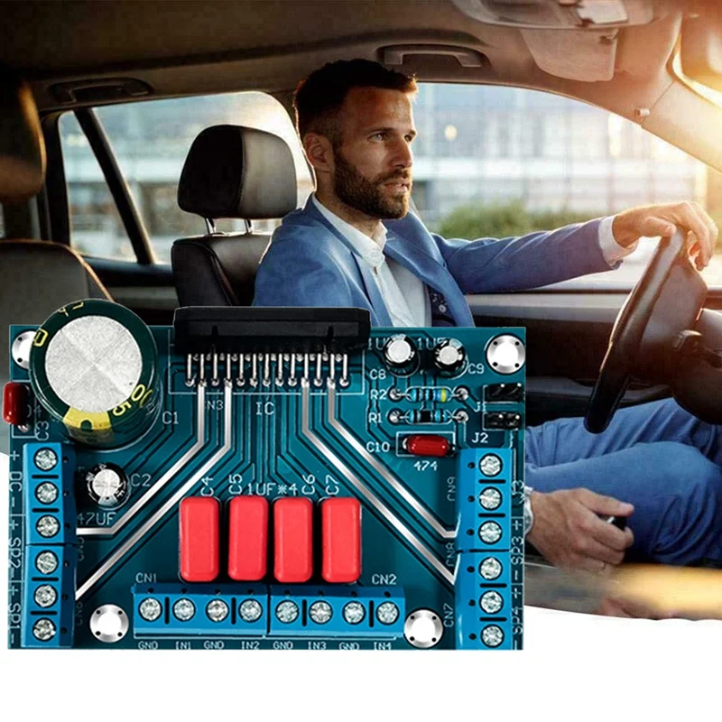 TDA7388 4X41W четырехканальный V6 обновленная версия автомобиля специальный IC Bluetooth