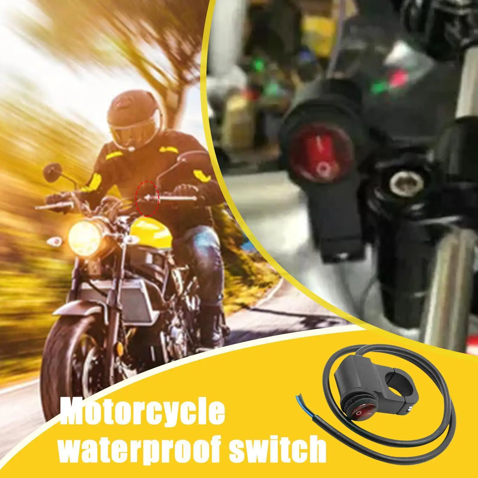 12V/16A Motorcycle Handlebar Headlight Push Button Accessories Light Motorcycle Waterproof Tool Repair Switch Switch Z8T5
12V/16A Motorcycle Handlebar Headlight Push Button Accessories Light Motorcycle Waterproof Tool Repair Switch Switch Z8T5