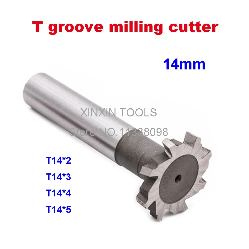 Free delivery 4PCS T14*2*3*4*5 high speed steel Straight shank T groove milling cutter T type Straight shank milling cutter
Free delivery 4PCS T14*2*3*4*5 high speed steel Straight shank T groove milling cutter T type Straight shank milling cutter