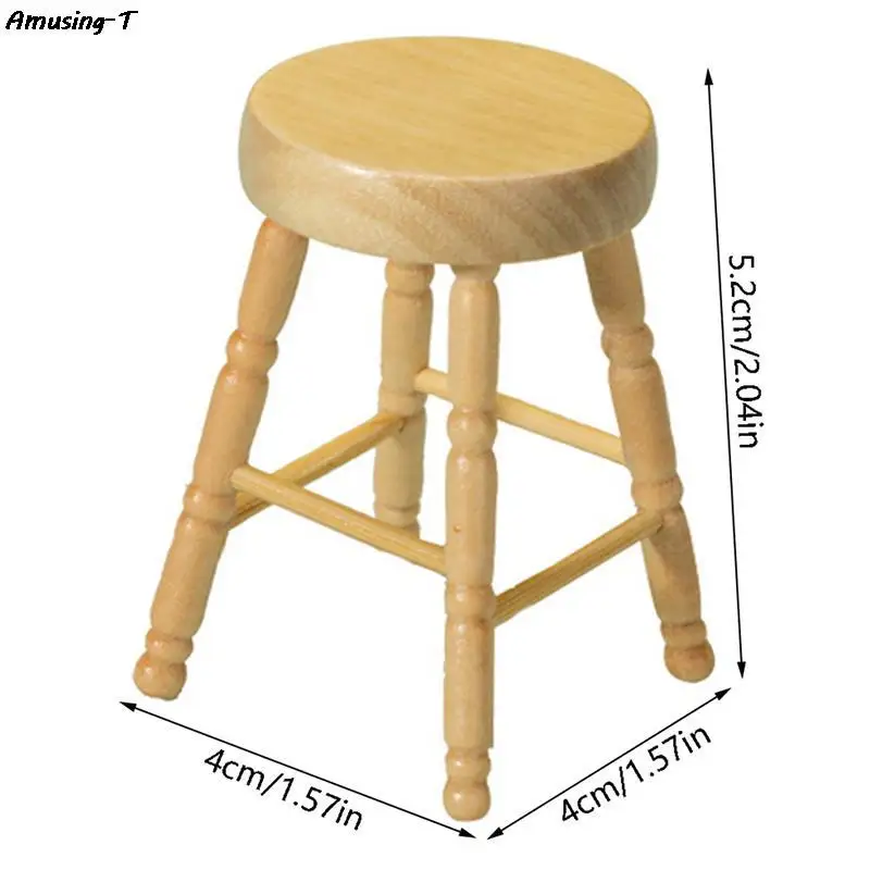 Dollhouse Miniature Simulation Log Round Stool Model DIY Accessories Toy Ornaments High Stool
Dollhouse Miniature Simulation Log Round Stool Model DIY Accessories Toy Ornaments High Stool