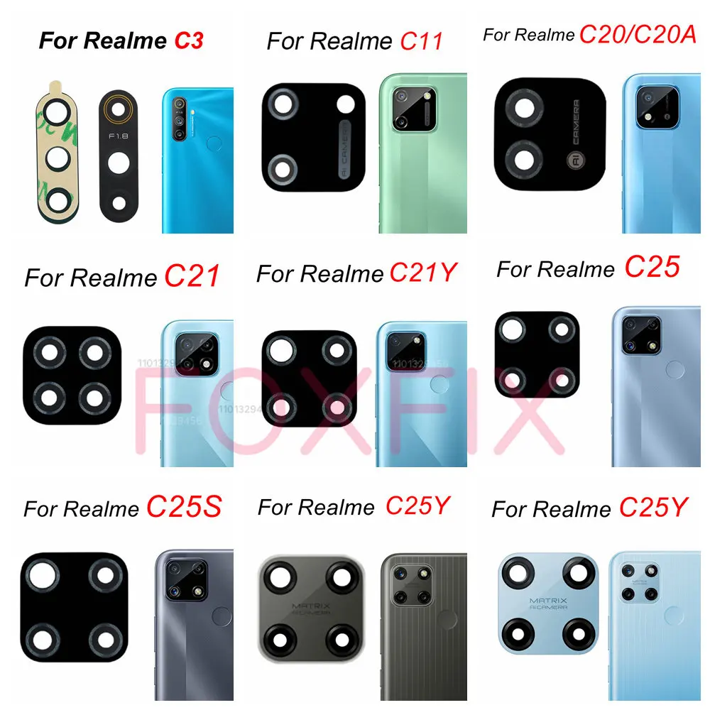 Стеклянный объектив задней камеры для Realme C3 C11 2021 C12 C15 C17 C20 C20A C21 C21Y C25 C25S C25Y C30 C35 сменный + наклейка
Стеклянный объектив задней камеры для Realme C3 C11 2021 C12 C15 C17 C20 C20A C21 C21Y C25 C25S C25Y C30 C35 сменный + наклейка