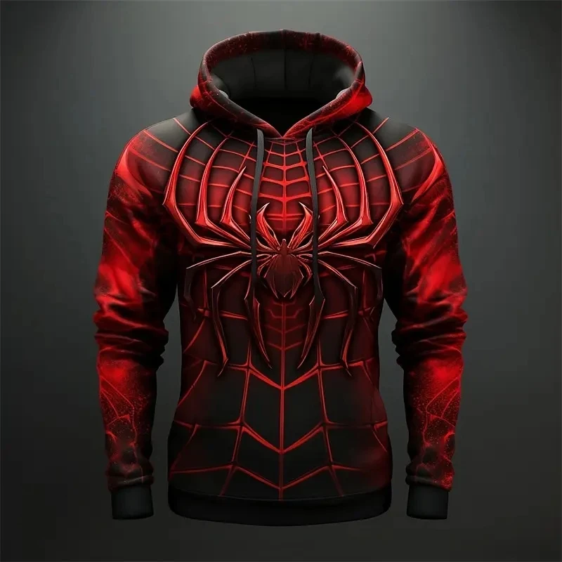 Spider web graphic fashion daily casual men's hoodie 3D printed sports hoodie Halloween costume retro pullover
Spider web graphic fashion daily casual men's hoodie 3D printed sports hoodie Halloween costume retro pullover