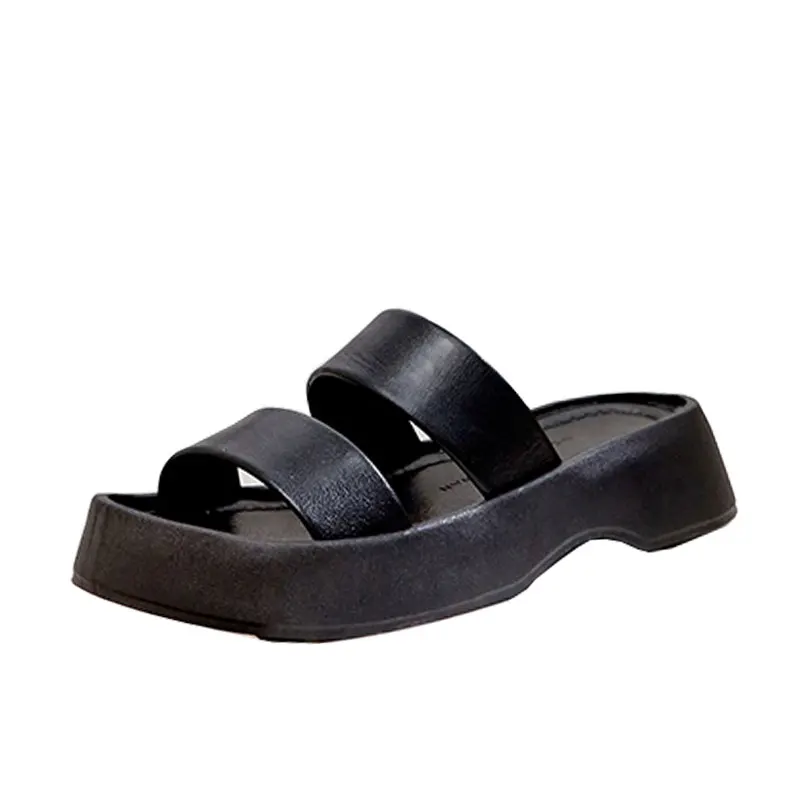 Women's Open Round Toe Slippers Solid Color Simple Fashion All Match 2022 Summer New Popular Comfy Casual Thick Sole Slippers
Women's Open Round Toe Slippers Solid Color Simple Fashion All Match 2022 Summer New Popular Comfy Casual Thick Sole Slippers