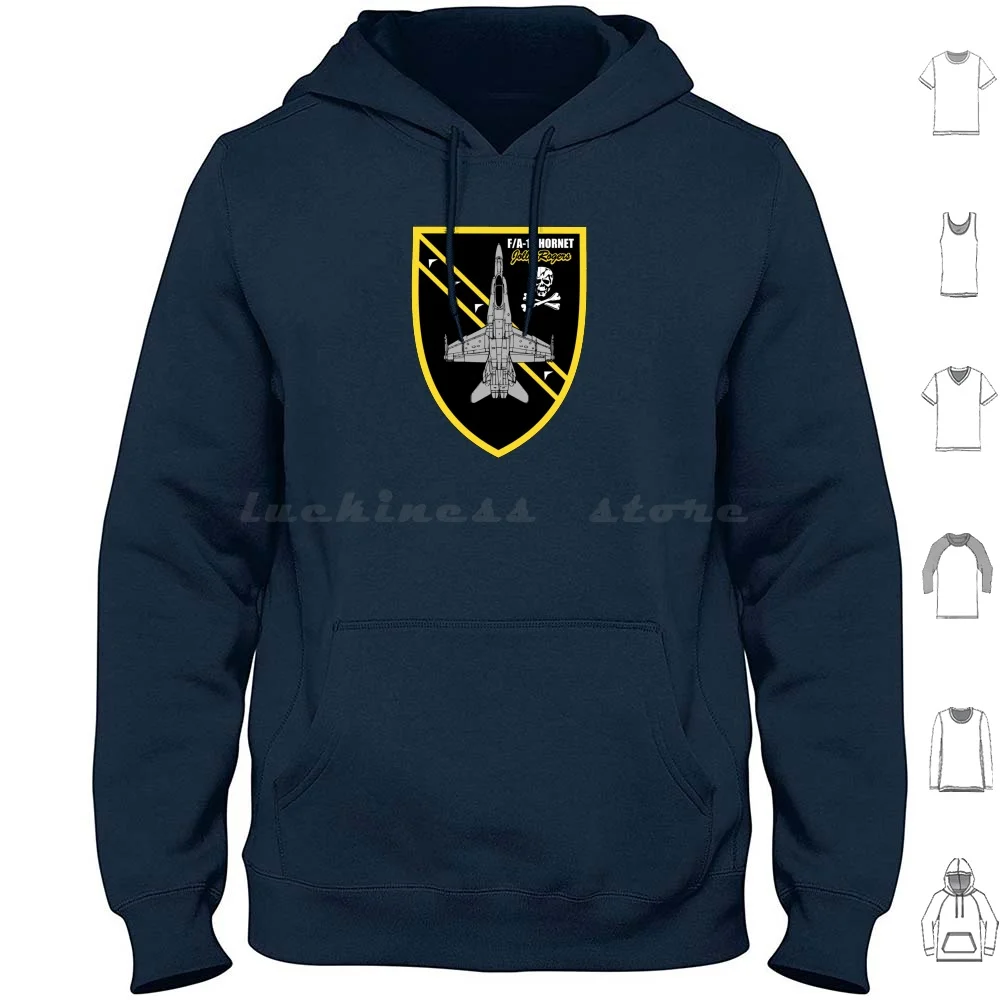 F / A-18 Hornet Jolly Rogers Hoodies Long Sleeve Us Navy Fighter Fighter Plane Fighter Jet Fighter Pilot Bomber Pilot
F / A-18 Hornet Jolly Rogers Hoodies Long Sleeve Us Navy Fighter Fighter Plane Fighter Jet Fighter Pilot Bomber Pilot