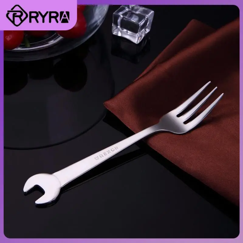Coffee Cutlery Set Wrench Spoon Creative Tea Spoon Shape Long Forks Dinnerware Kitchen Tools Accessories Picnic Camping
Coffee Cutlery Set Wrench Spoon Creative Tea Spoon Shape Long Forks Dinnerware Kitchen Tools Accessories Picnic Camping