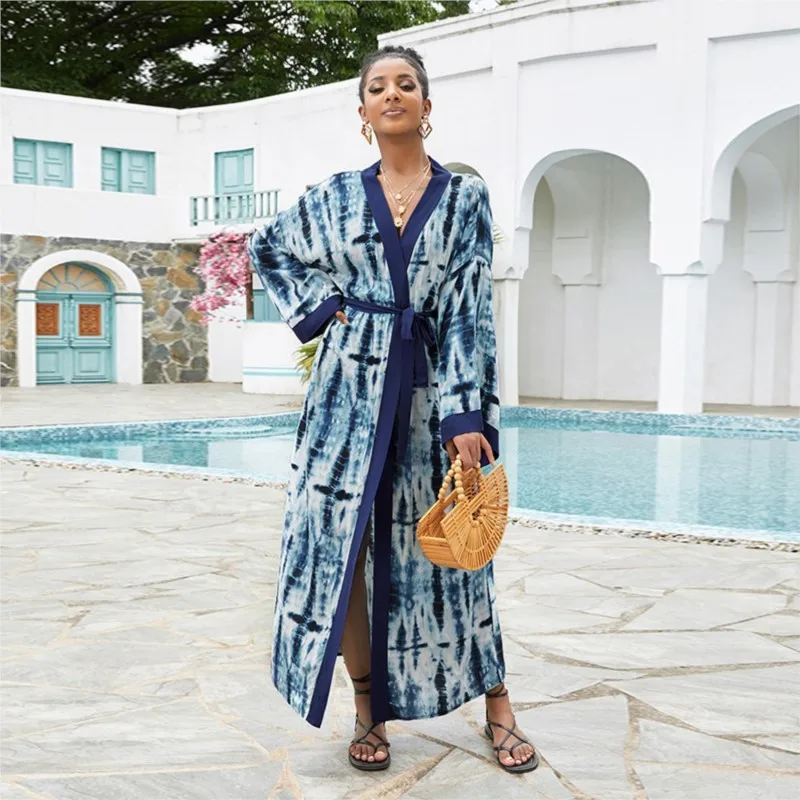 Bikini Cover Up Beach Sun Protection Clothing Cardigan Robe Loose Casual Long Sleeved Dress 2023 Summer Elegant Women's Clothing
Bikini Cover Up Beach Sun Protection Clothing Cardigan Robe Loose Casual Long Sleeved Dress 2023 Summer Elegant Women's Clothing