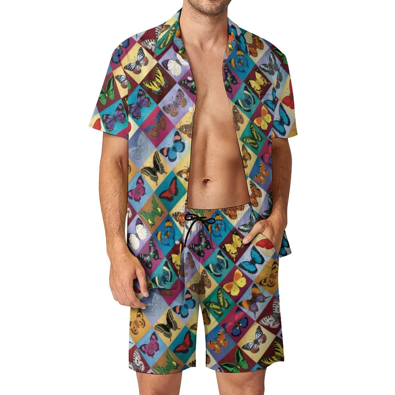 Butterfly Patchwork Men Sets Animal Pop Art Casual Shorts Fashion Beach Shirt Set Short-Sleeve Graphic Oversized Suit Gift Idea
Butterfly Patchwork Men Sets Animal Pop Art Casual Shorts Fashion Beach Shirt Set Short-Sleeve Graphic Oversized Suit Gift Idea