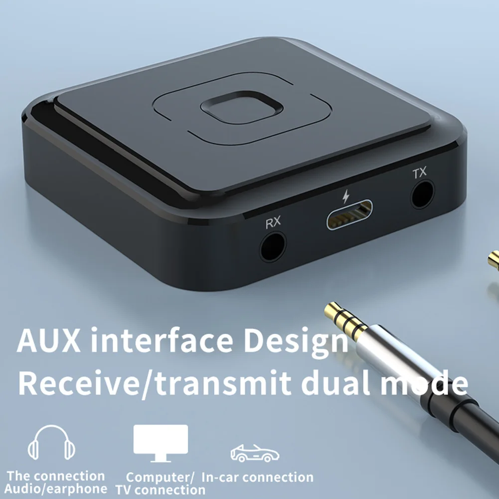 Bluetooth Compatible 5.1 Adapter Wireless Audio Receiver Transmitter 3.5mm AUX Jack Dongle Stereo Wireless Adapter with Mic
Bluetooth Compatible 5.1 Adapter Wireless Audio Receiver Transmitter 3.5mm AUX Jack Dongle Stereo Wireless Adapter with Mic