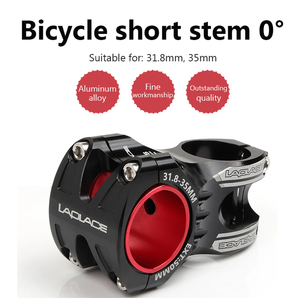 LAPLACE LP-50 Mountain Bike Bicycle Stem 0 Degree Riser 31.8MM Aluminum Alloy CNC Off-road Riser Bicycle Parts
LAPLACE LP-50 Mountain Bike Bicycle Stem 0 Degree Riser 31.8MM Aluminum Alloy CNC Off-road Riser Bicycle Parts
