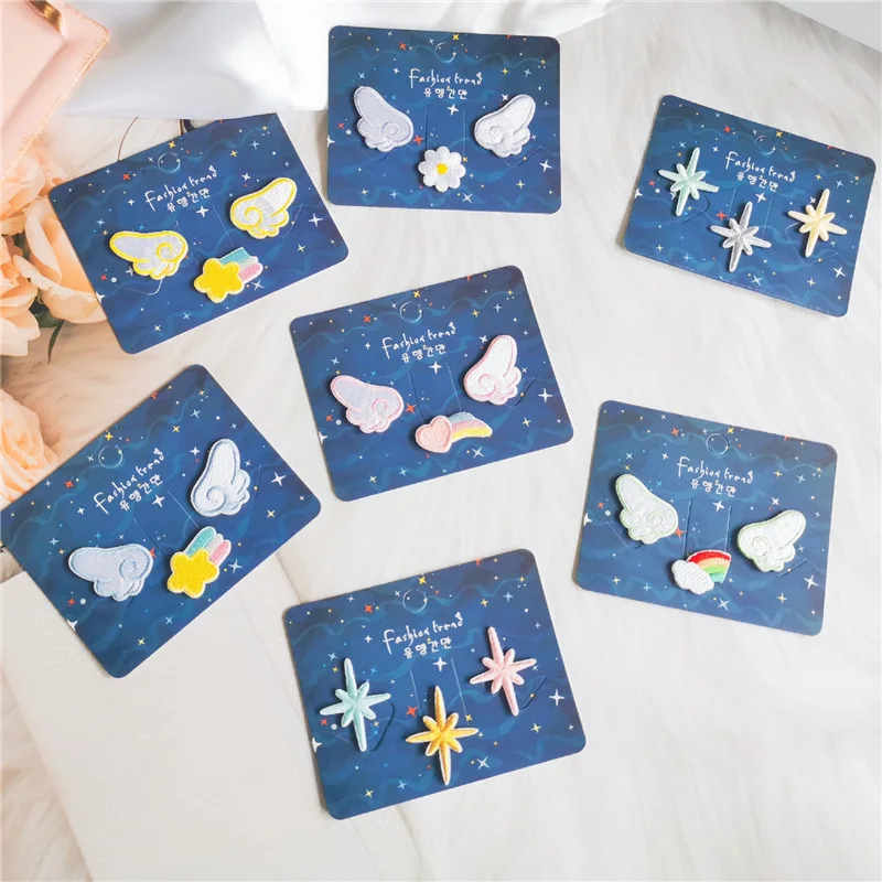 Xiaobai Sports Casual Croc Charms Jibz Air Force One Fits Cute Girl Color Angel Wings Star Embroidery Fabric Stickers Self-Adhes
Xiaobai Sports Casual Croc Charms Jibz Air Force One Fits Cute Girl Color Angel Wings Star Embroidery Fabric Stickers Self-Adhes