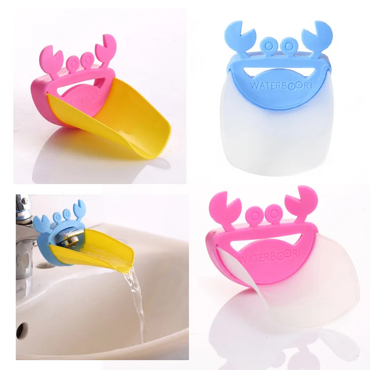 Cartoon Kid Faucet Extender Silicone Baby Bath Toys Children Hand Washing Guiding Gutter Bathroom Sink Rubber Water Reach Faucet
Cartoon Kid Faucet Extender Silicone Baby Bath Toys Children Hand Washing Guiding Gutter Bathroom Sink Rubber Water Reach Faucet