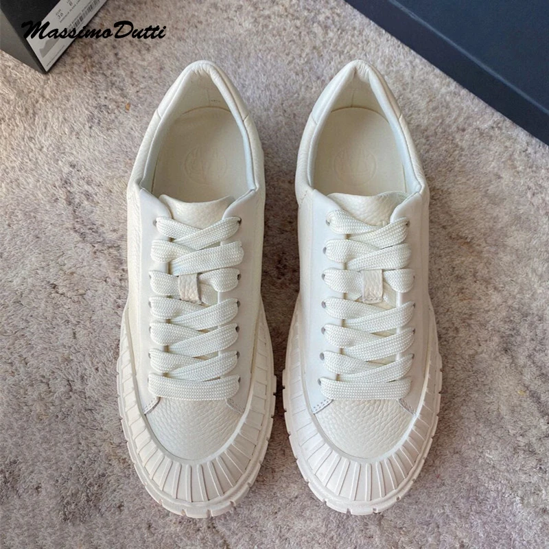 2022 Autumn Oxford Shoes For Women Thick-soled White Shoe Female Cow Leather Flat Bottom Vulcanized Shoes Leisure Sneakers Flats
2022 Autumn Oxford Shoes For Women Thick-soled White Shoe Female Cow Leather Flat Bottom Vulcanized Shoes Leisure Sneakers Flats