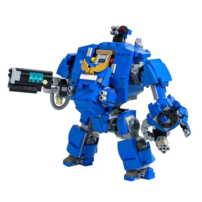 MOC-29535 Game Robot High- Tech Building Blocks Primaris Redemptor Dreadnought 40K DIY Car Weapon Brick Brain Toys for Childrens
MOC-29535 Game Robot High- Tech Building Blocks Primaris Redemptor Dreadnought 40K DIY Car Weapon Brick Brain Toys for Childrens