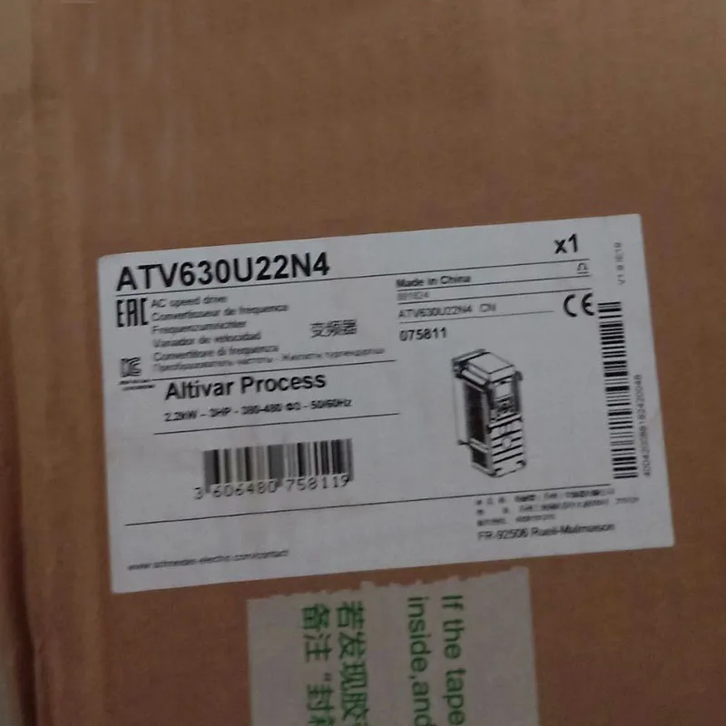Новый оригинальный в коробке ATV630U22N4 {склад} гарантия 1 год отправка в течение 24 часов
Новый оригинальный в коробке ATV630U22N4 {склад} гарантия 1 год отправка в течение 24 часов