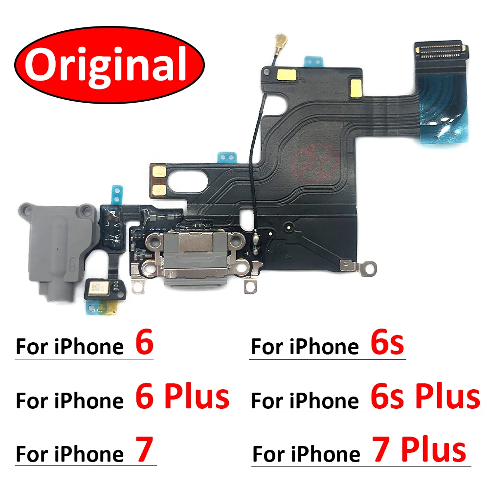 100% Original New For iPhone 6 6G 6S 77G Plus USB Charging Port Mic Microphone Dock Connector Board Flex Cable 
100% Original New For iPhone 6 6G 6S 77G Plus USB Charging Port Mic Microphone Dock Connector Board Flex Cable
