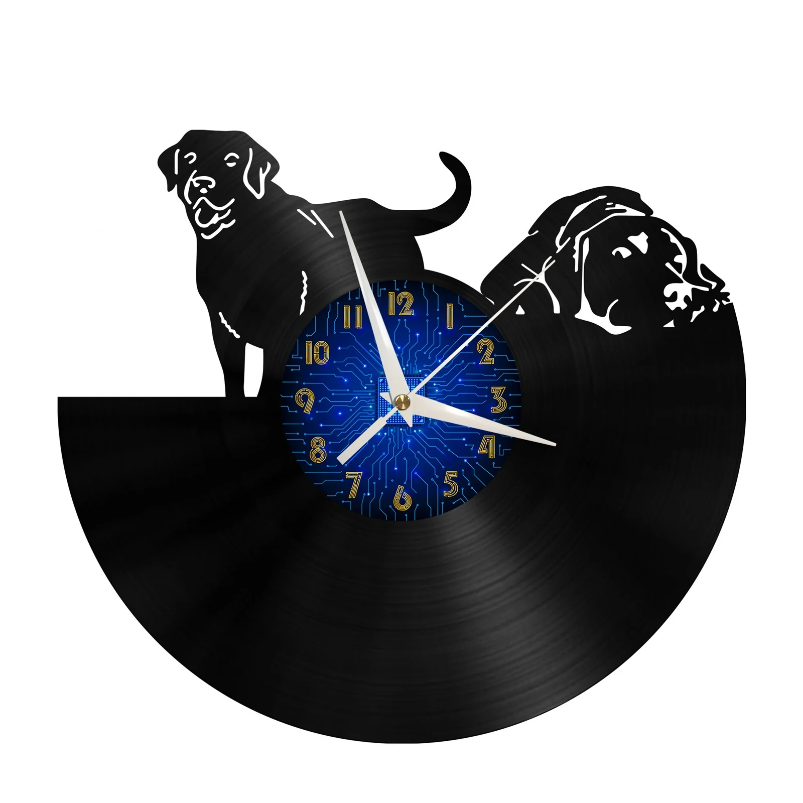 Two honest Labradors dogs Vinyl Record Wall Clock for Kitchen Wall Decor Wall Art
Two honest Labradors dogs Vinyl Record Wall Clock for Kitchen Wall Decor Wall Art
