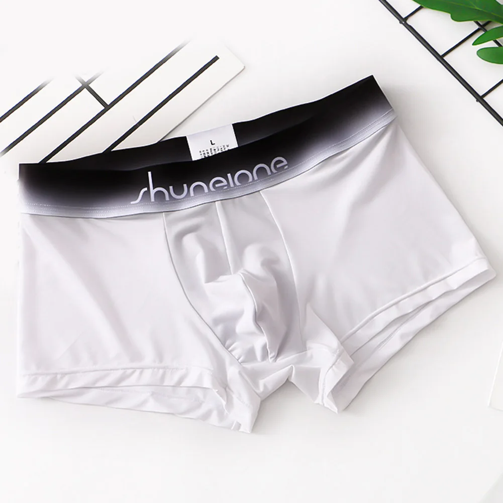 Sexy U Convex Pouch Men Underwear Boxer Briefs Middle Waist Comfort Flex Waistband Colorful Panties Breathable Flat Boxers
Sexy U Convex Pouch Men Underwear Boxer Briefs Middle Waist Comfort Flex Waistband Colorful Panties Breathable Flat Boxers