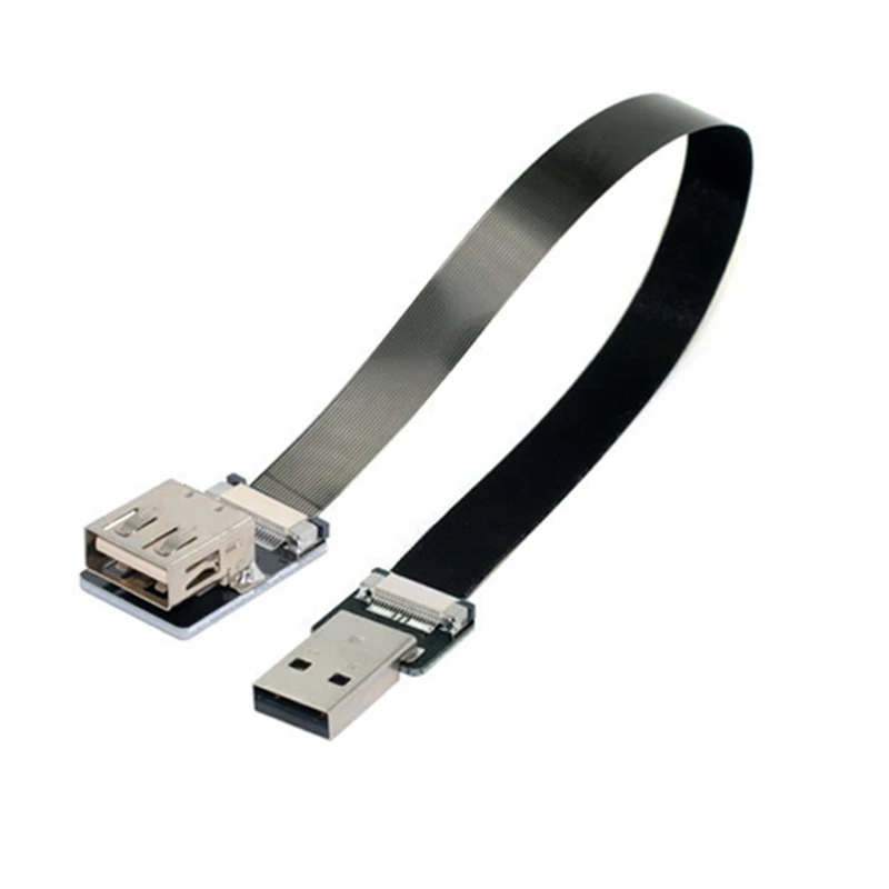 FPV 10Cm Monitor Standard USB 2.0 Male To Female FPV Super Soft Ultra Thin Flat FPV Charging Ribbon Cable
FPV 10Cm Monitor Standard USB 2.0 Male To Female FPV Super Soft Ultra Thin Flat FPV Charging Ribbon Cable