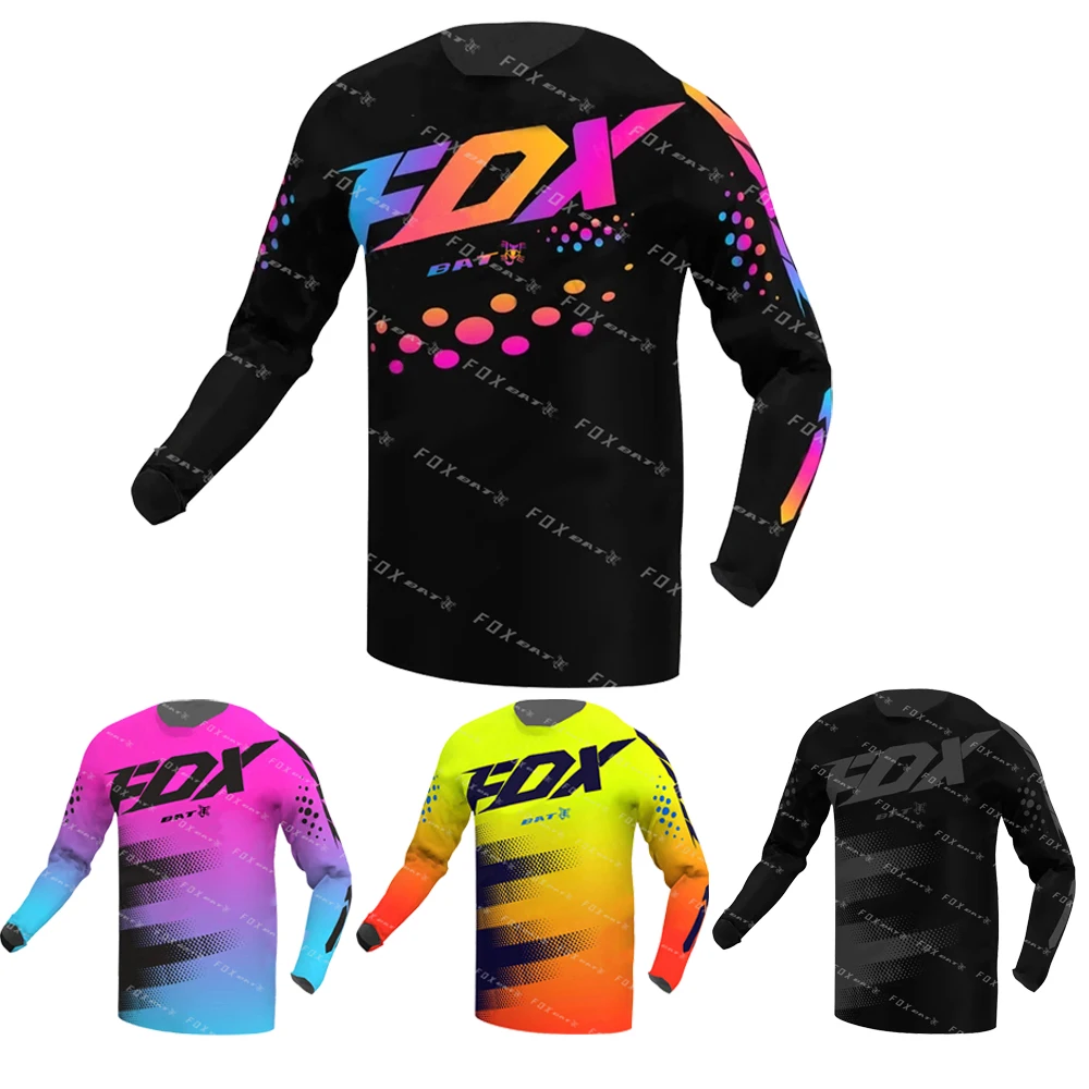 2023 Men's Downhill Jerseys Mountain Bike MTB Shirts Offroad DH Motorcycle Jersey Motocross Sportwear Clothing Bat Fox
2023 Men's Downhill Jerseys Mountain Bike MTB Shirts Offroad DH Motorcycle Jersey Motocross Sportwear Clothing Bat Fox