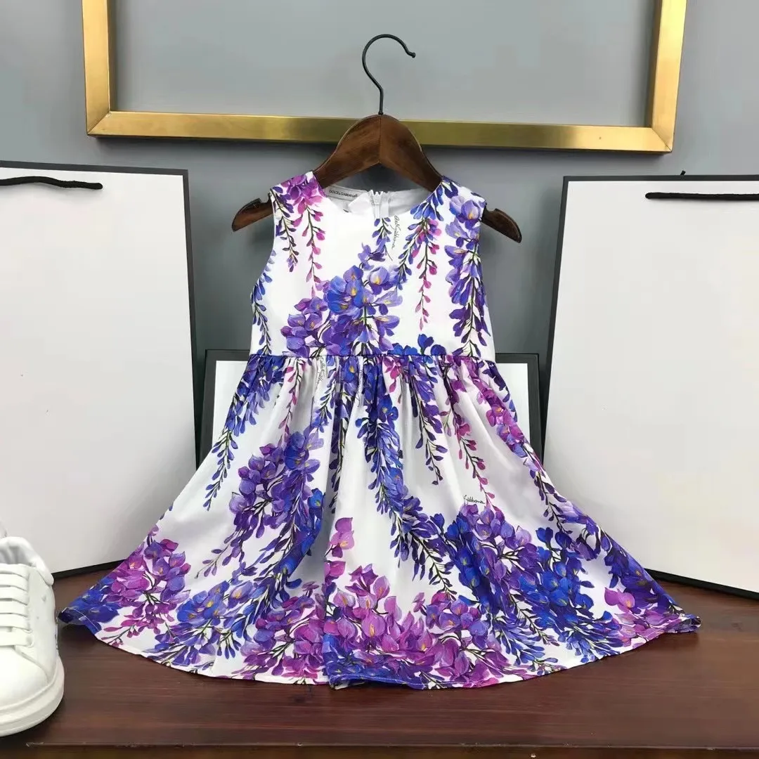 2022 Baby Girls Sleeveless Flower Print Dresses Clothes Kids Summer Princess Dress Children Party Ball Pageant Dress Outfit
2022 Baby Girls Sleeveless Flower Print Dresses Clothes Kids Summer Princess Dress Children Party Ball Pageant Dress Outfit