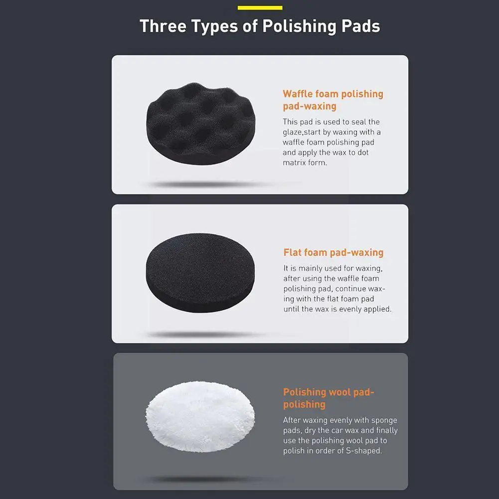 Car Polishing & Buffing Sponge Pads Kit Wool Bonnet Pads For Household Electric Drill And Auto Polisher 3300/3800 Rpm For W P1j4
Car Polishing & Buffing Sponge Pads Kit Wool Bonnet Pads For Household Electric Drill And Auto Polisher 3300/3800 Rpm For W P1j4