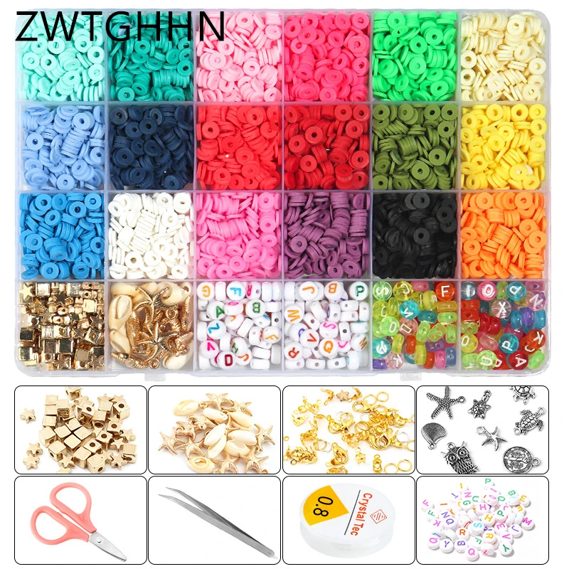 ZWTGHHN Мягкая Керамика Полимерная глина бусины акриловые бусина буква для девочек DIY браслет ожерелье ювелирные изделия аксессуары 
ZWTGHHN Мягкая Керамика Полимерная глина бусины акриловые бусина буква для девочек DIY браслет ожерелье ювелирные изделия аксессуары