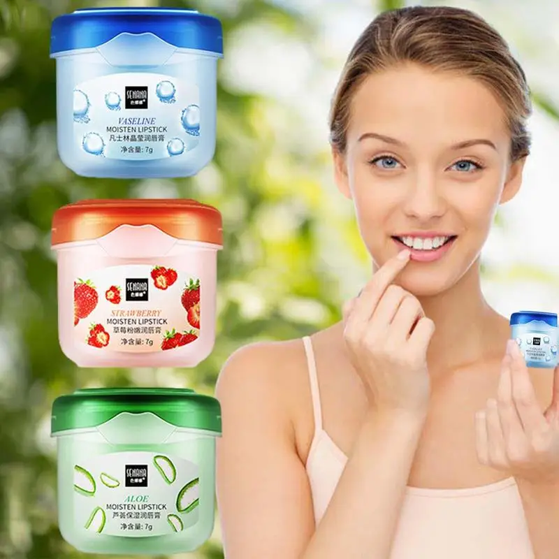 

Lip Balm Petroleum Jelly Natural Moisturizing Cream Balsam Lip Moisturizer Lip Anti-drying Balm For Men And Women