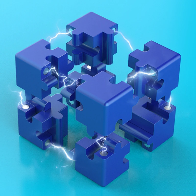 3D Intelligence Magnetic Magic Cube Building Block Puzzle Cool Toys Student Kids Metal Aluminum Alloy Fast Delivery Products
3D Intelligence Magnetic Magic Cube Building Block Puzzle Cool Toys Student Kids Metal Aluminum Alloy Fast Delivery Products