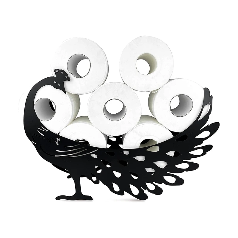 Toilet Paper Holder Stand Black Metal Bathroom Tissue Storage Wall Mounted Standing Shelf 8 Rolls Toilet Paper Shelves
Toilet Paper Holder Stand Black Metal Bathroom Tissue Storage Wall Mounted Standing Shelf 8 Rolls Toilet Paper Shelves