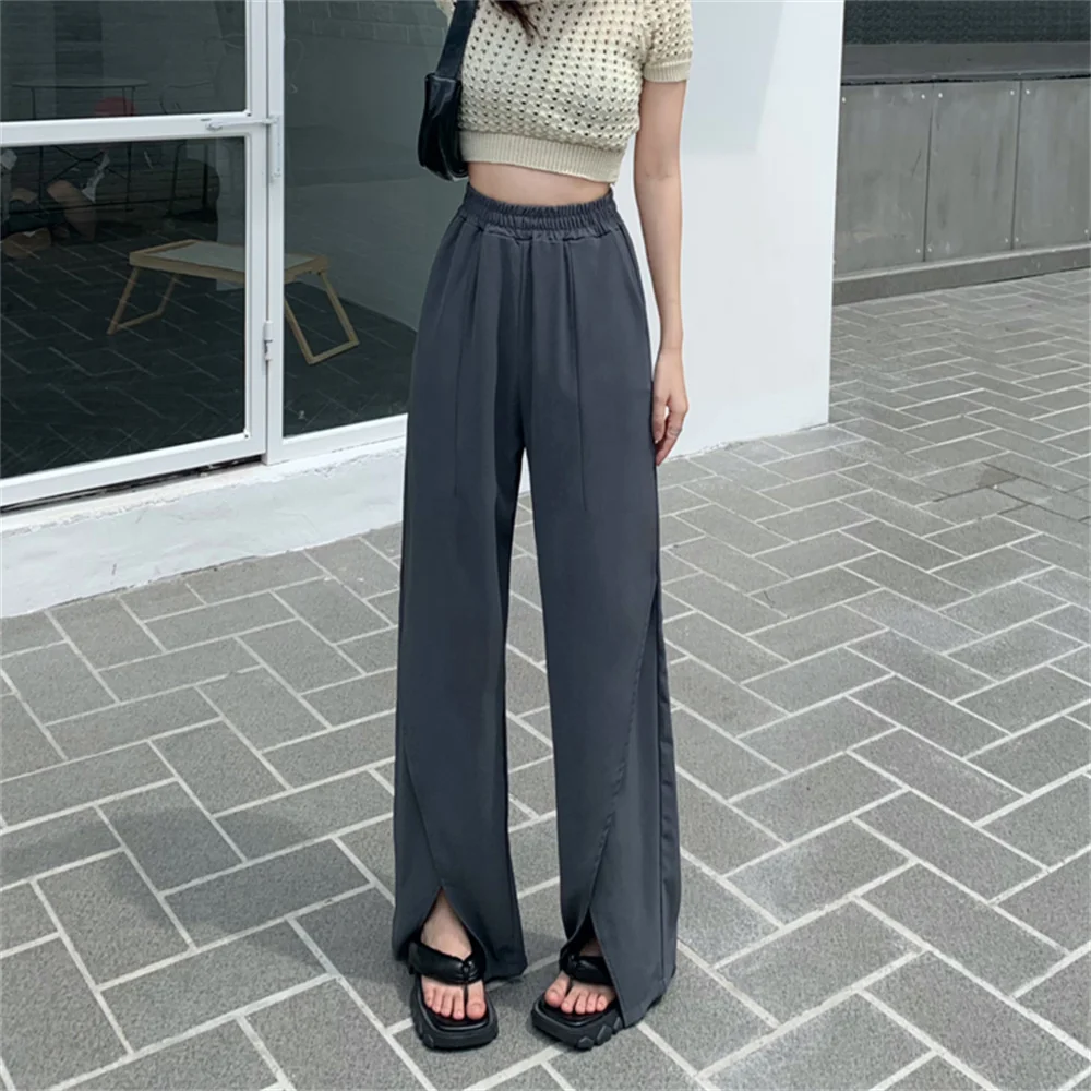 Милые летние женские брюки MOYUNI с разрезом, модная повседневная Уличная одежда с высокой талией и широкими штанинами, новинка 2022, шикарные св...
Милые летние женские брюки MOYUNI с разрезом, модная повседневная Уличная одежда с высокой талией и широкими штанинами, новинка 2022, шикарные св...