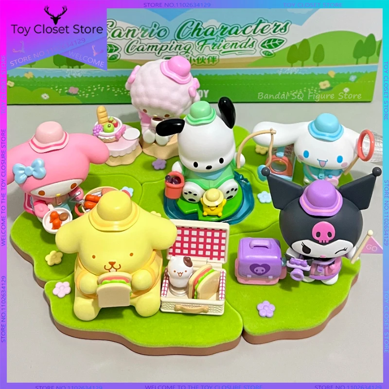 New Anime Sanrio Camping Friends Series Blind Box Trendy Play Kulomi Cinnamon Dog Exquisite And Cute Figures Decoration Gift
New Anime Sanrio Camping Friends Series Blind Box Trendy Play Kulomi Cinnamon Dog Exquisite And Cute Figures Decoration Gift